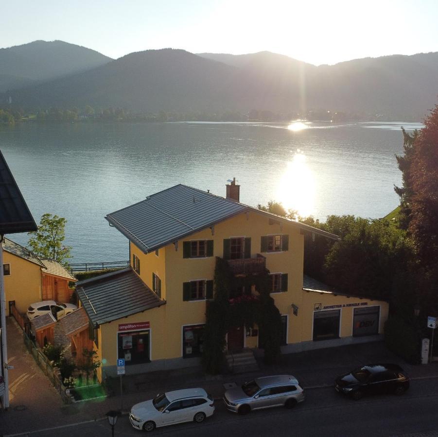 Ferienhaus Steinbacher Direkt Am 泰根塞 外观 照片